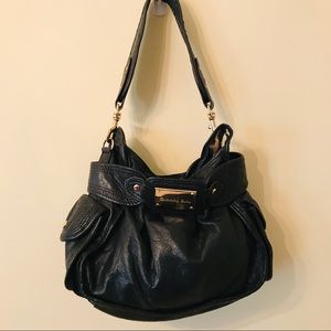Gianni Bini Black Leather Handbag